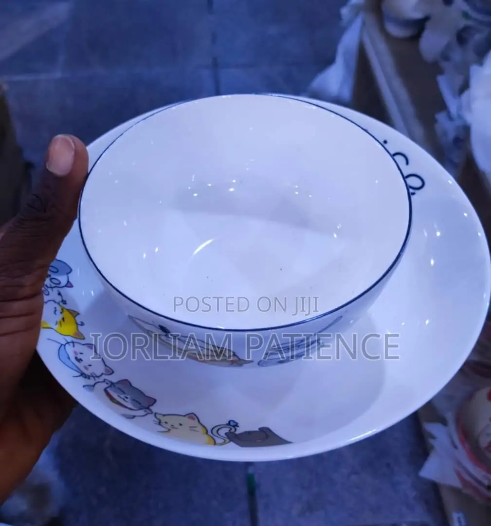 Ceramic Plate and Bowl
