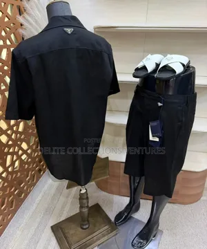 *Original Prada Irish Pure Linen Set Available in Store M —— XXL