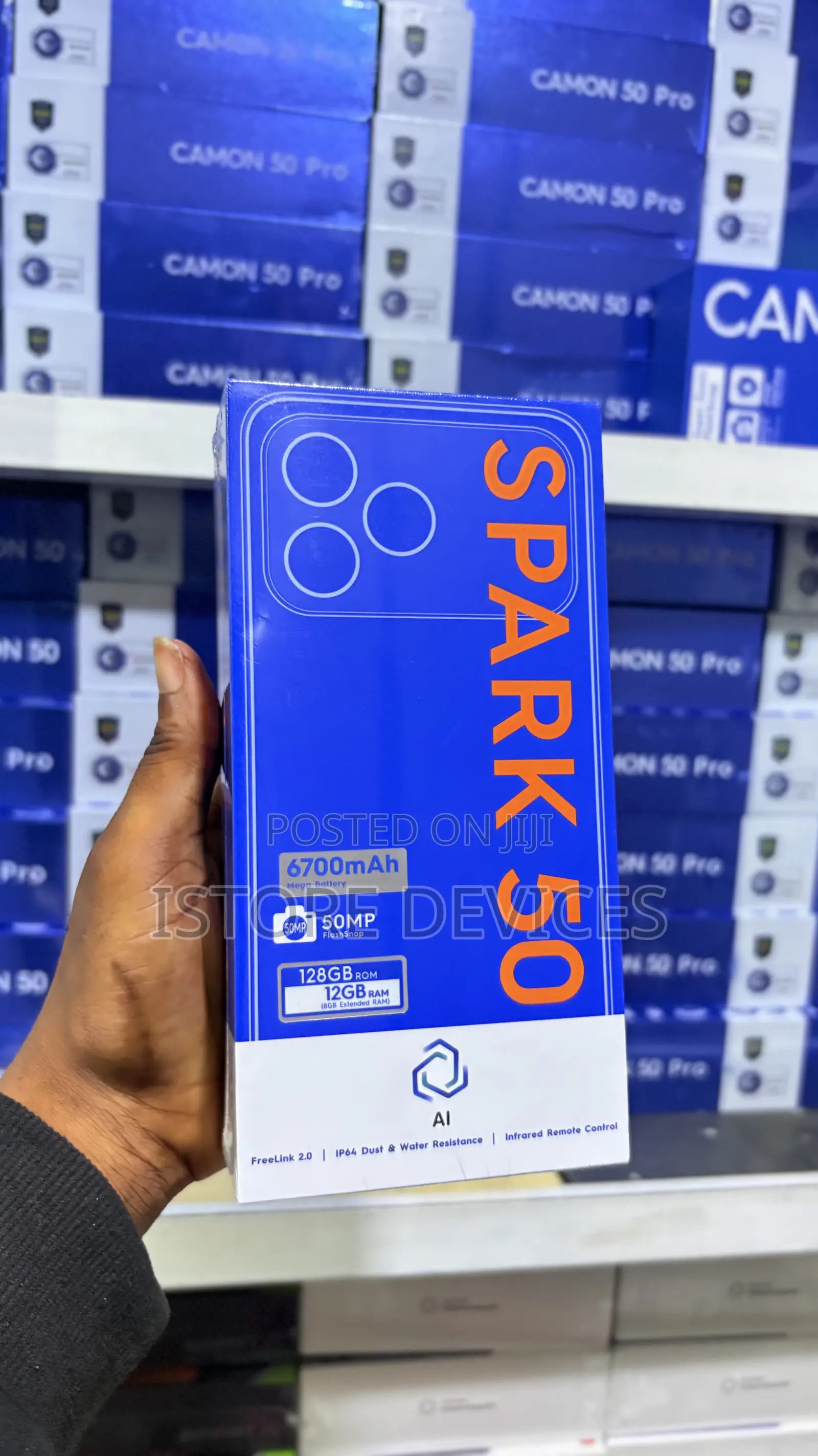 Tecno Spark 50 128 GB Blue