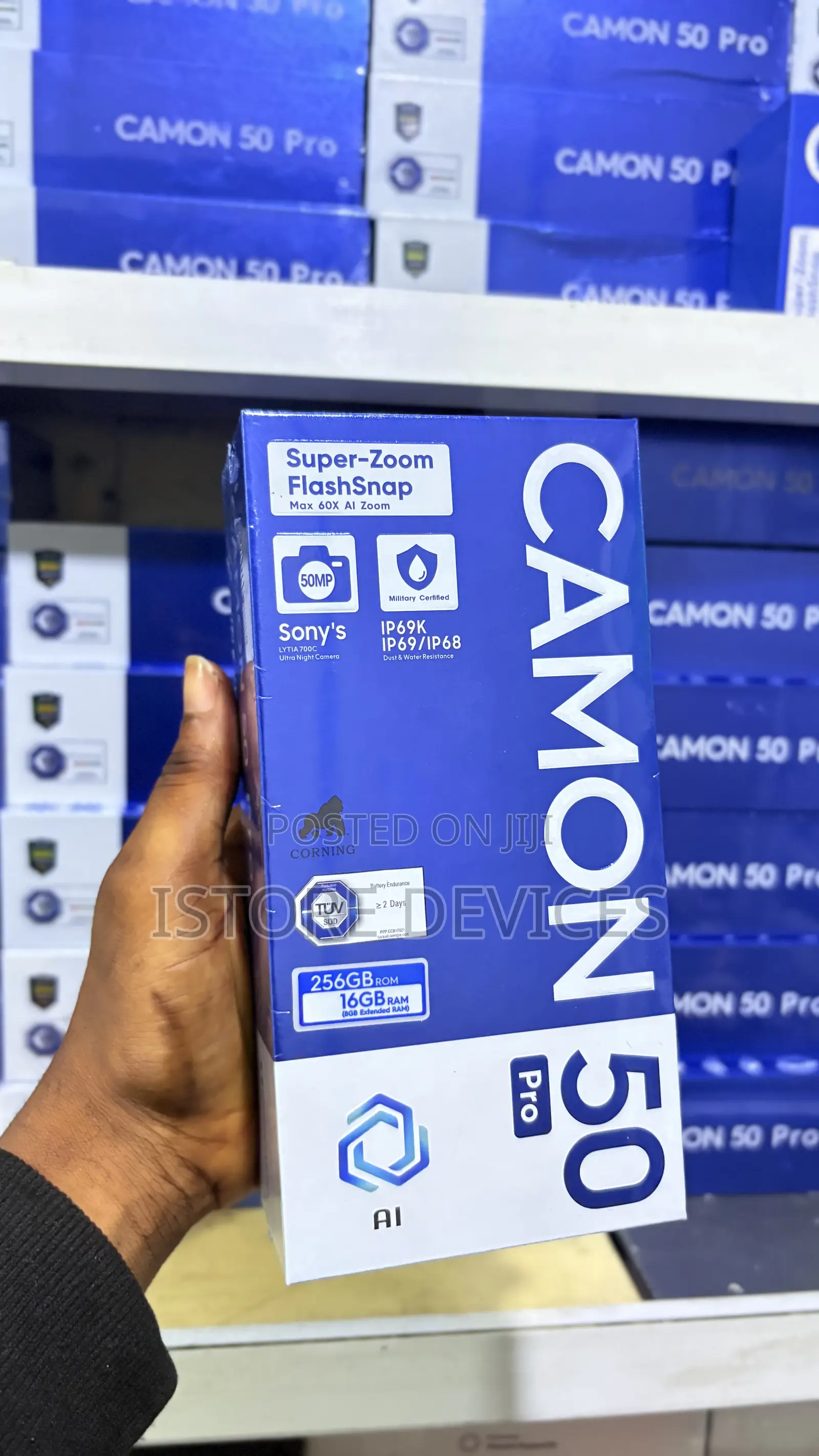 Tecno Camon 50 Pro 256 GB Blue