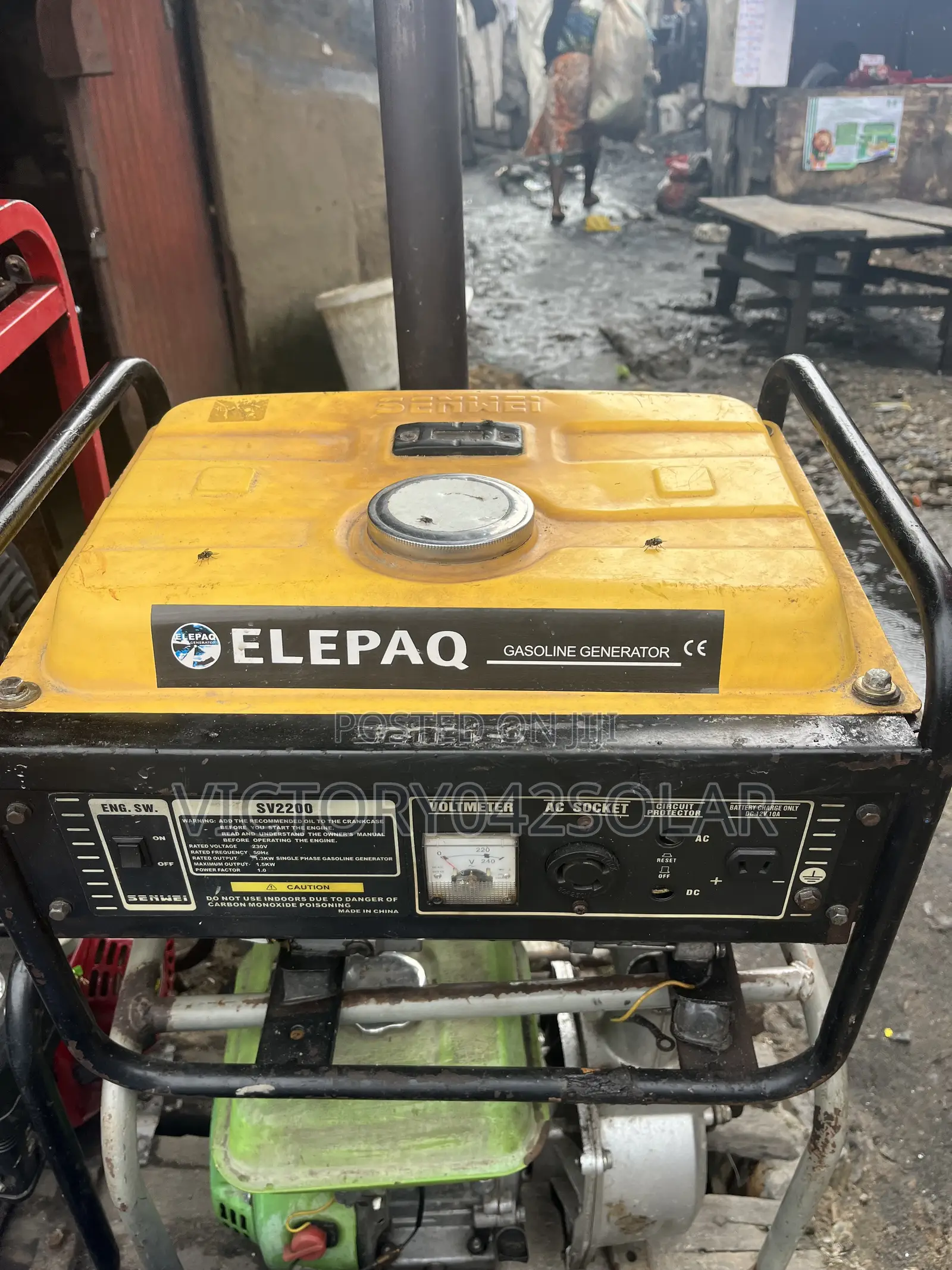 Elepaq Gasoline Generator Available