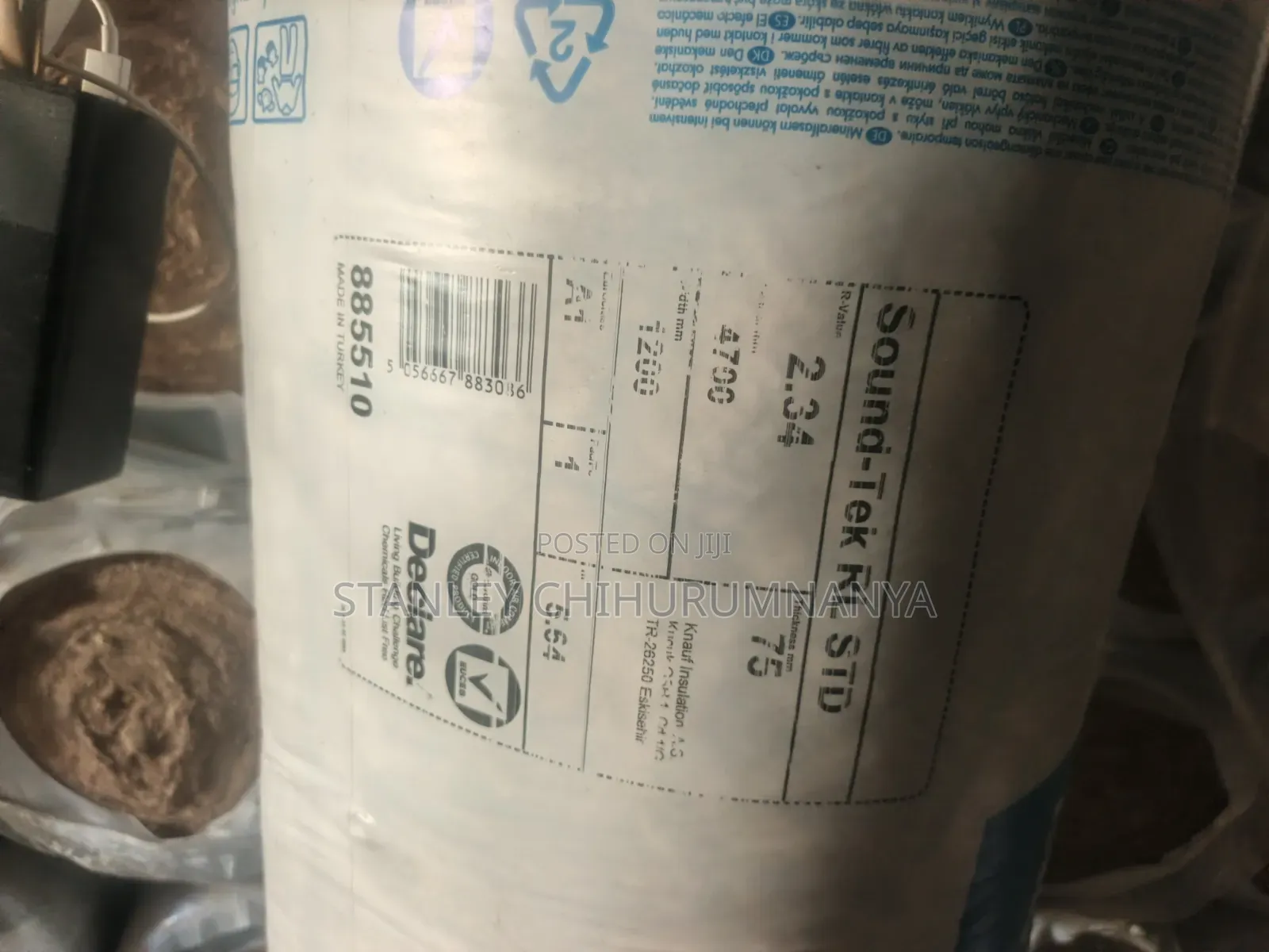 Knuf Soundproof(Rockwool) 50mm and 75mm Thickness .