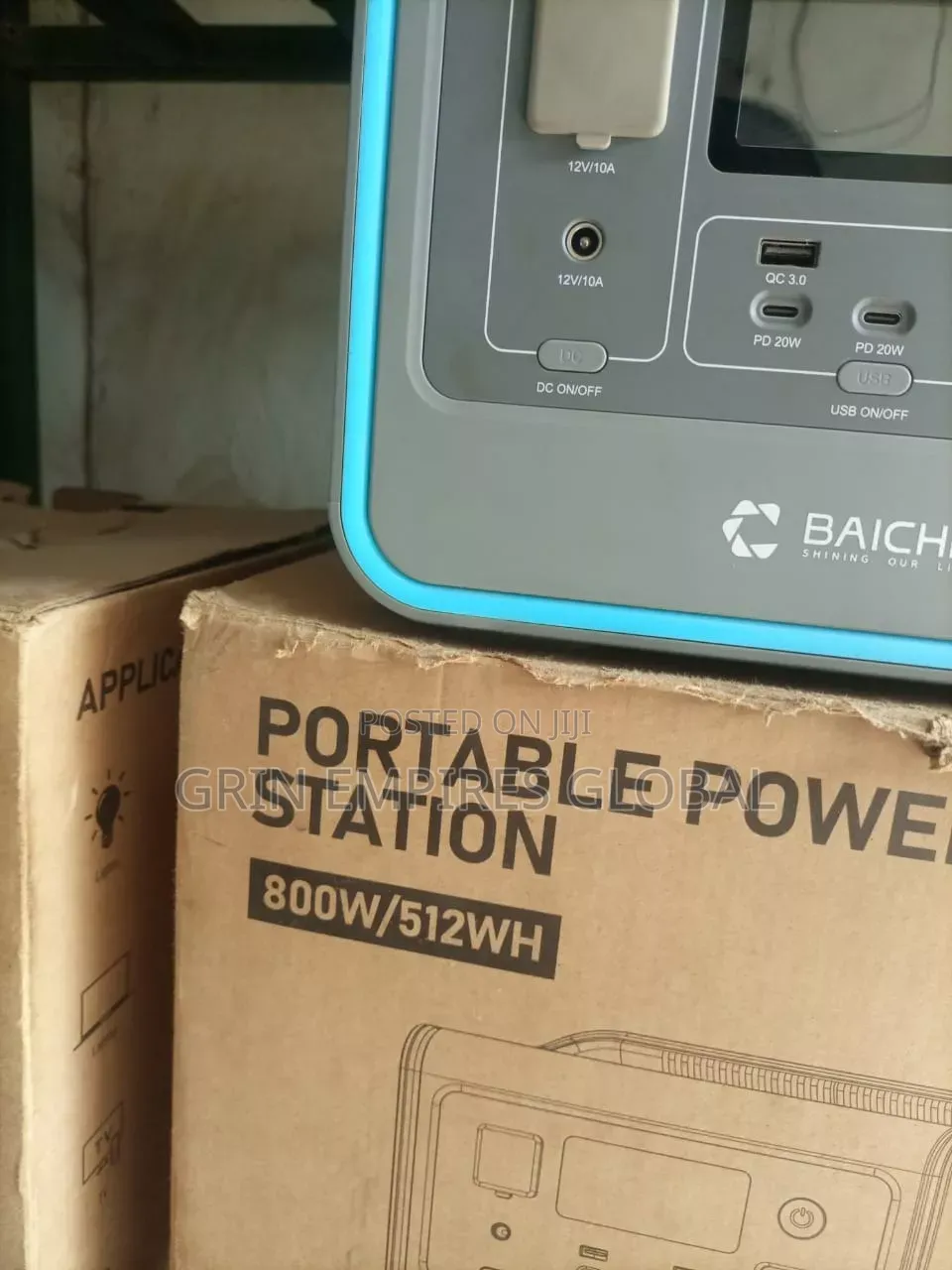 Baiche 512kwh/800w Output Solar Generator