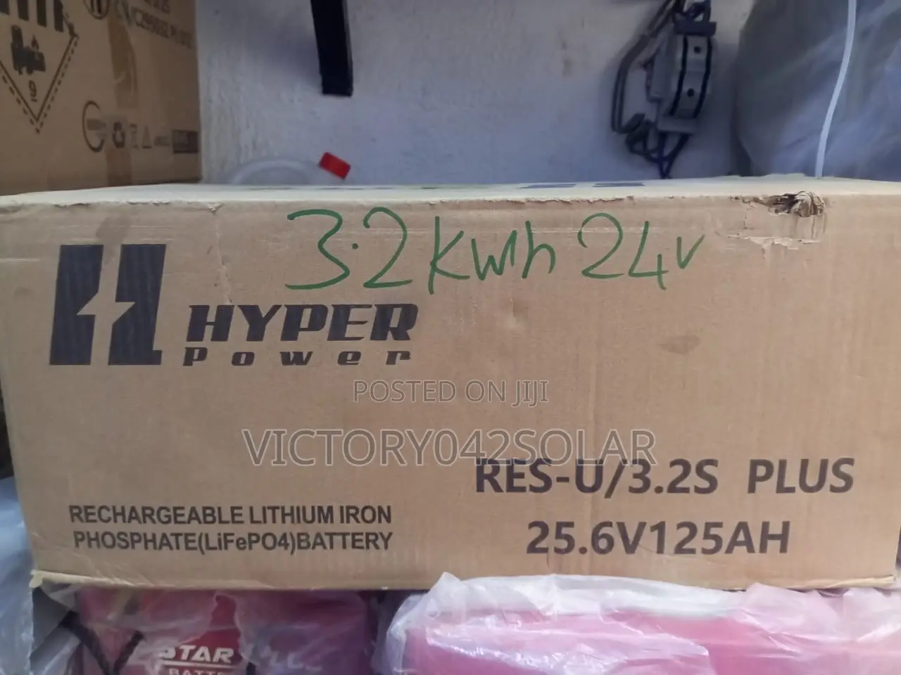 3.2kwh 24v Hyperpower Lithium Ion Battery Available