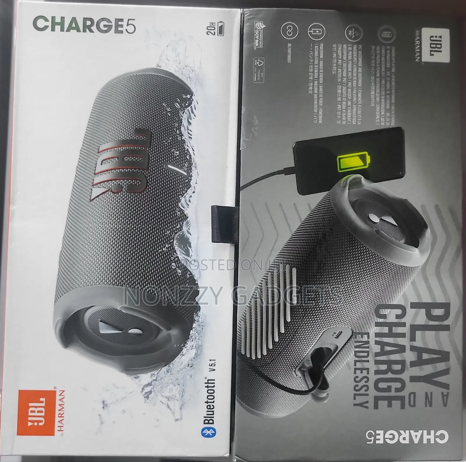 JBL Change 5 Wireless Speaker