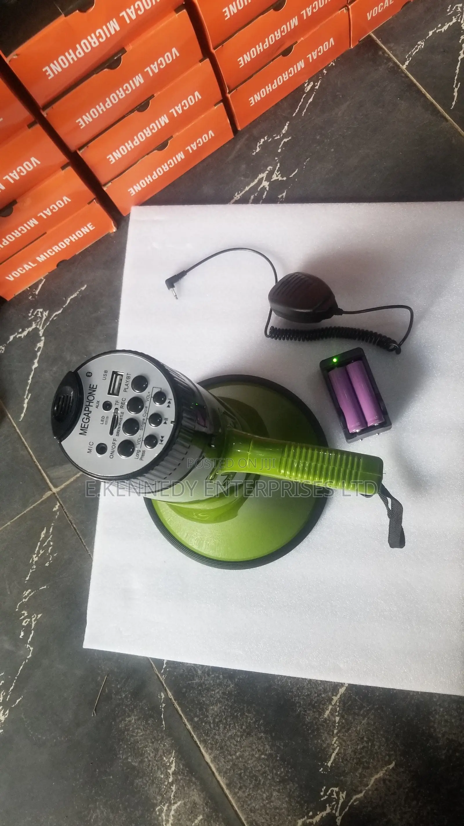 Handle Megaphone/Bluetooth/Usb/Memory Card Input