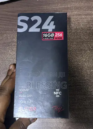 New Itel S24 256 GB White