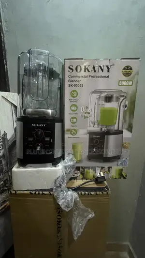 Sokany Commercial Professional Sound Prof Blender 8000w Sk-03053