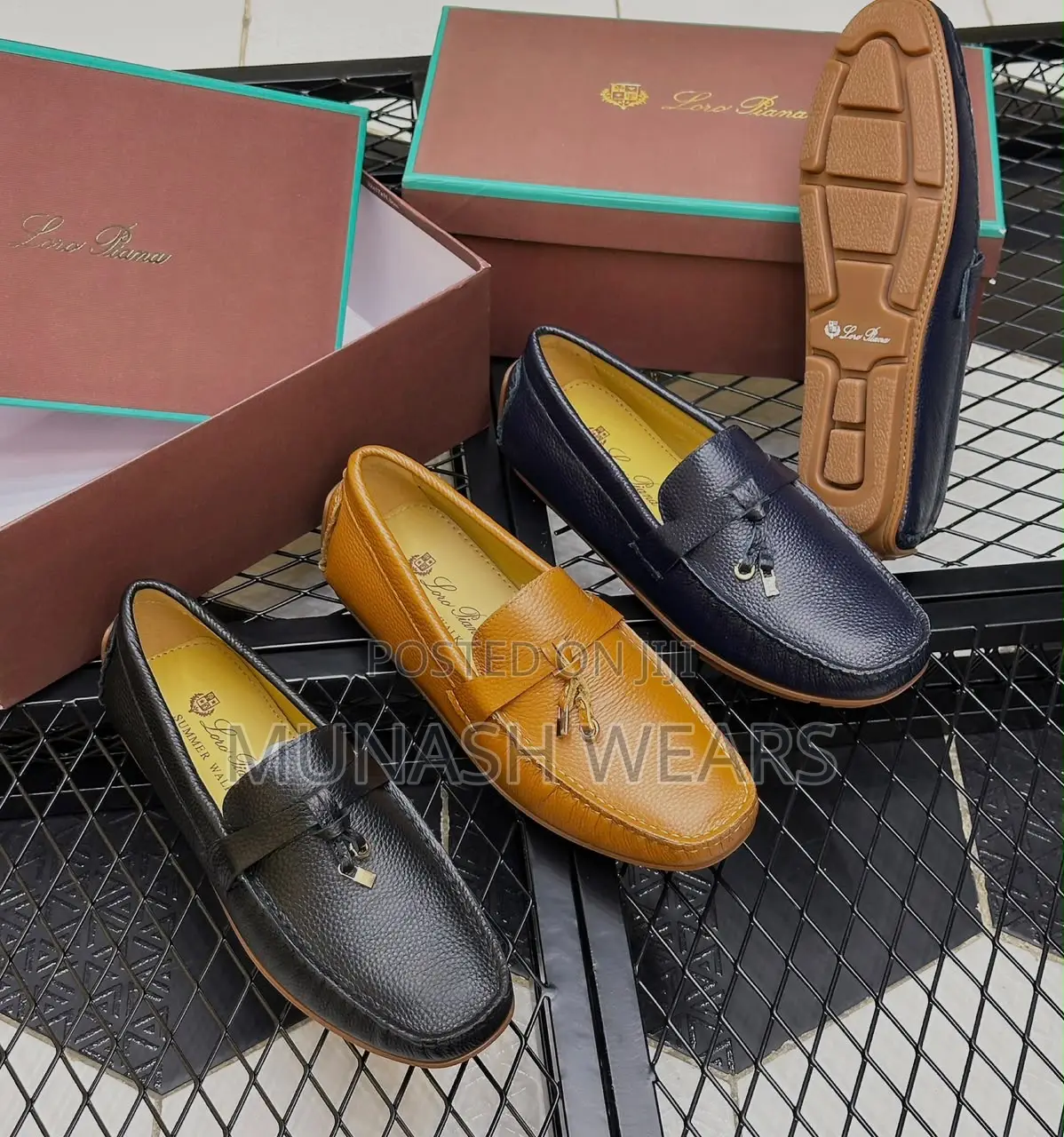 Loro Piani Available in Brown and Black 40-46