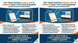 ​Custom Mobile App and Website Development Ios, Android,