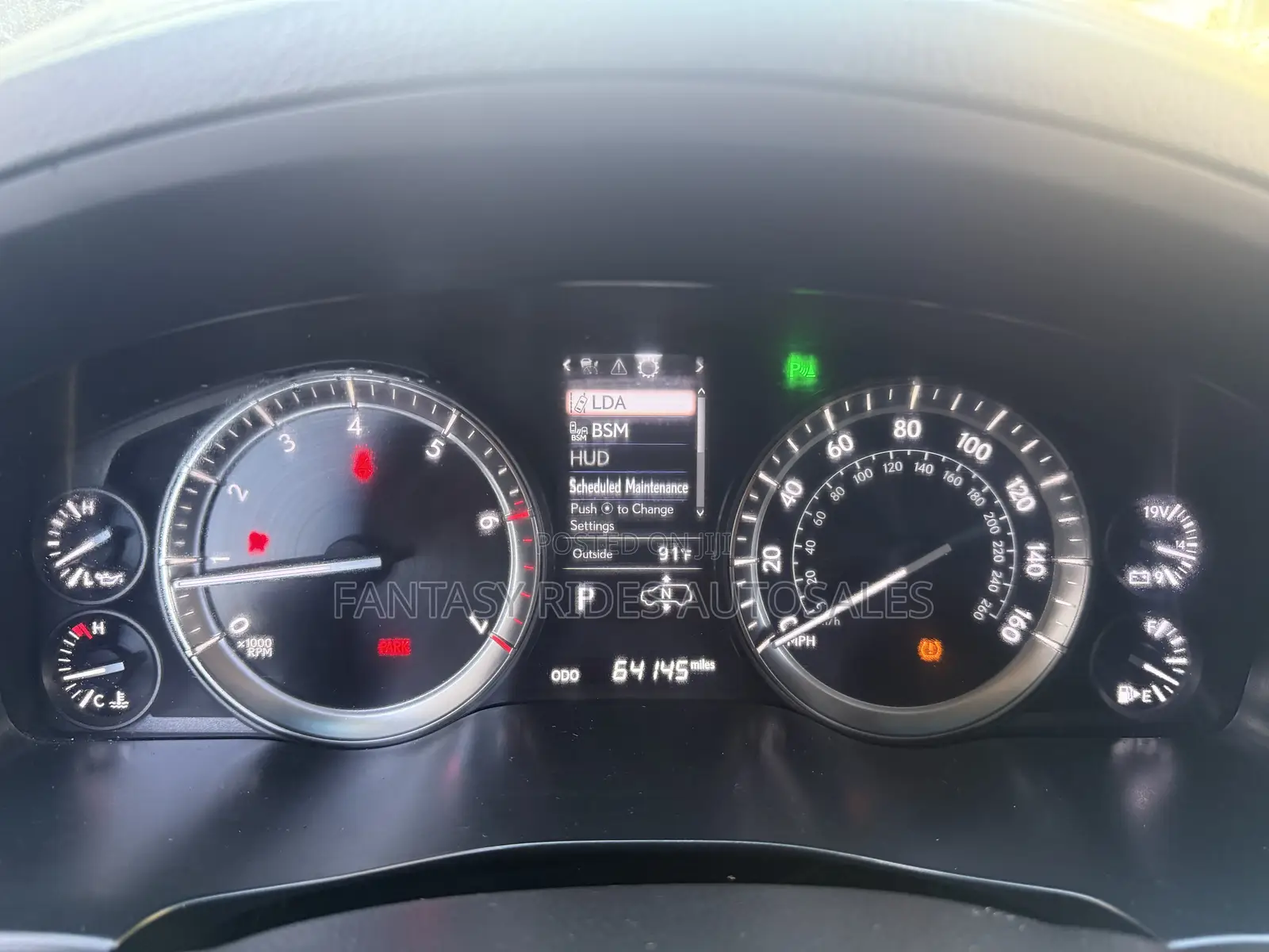 Lexus LX 570 AWD 2016 Black