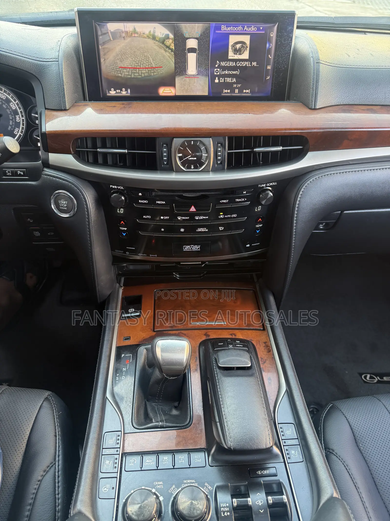 Lexus LX 570 AWD 2016 Black