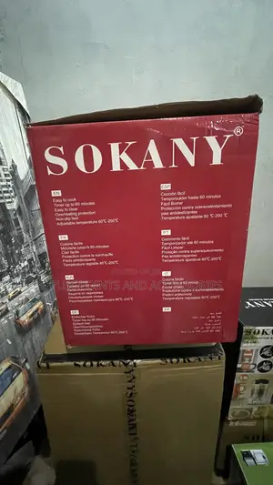 Sokany Airfryer 9.5liters + Free Delivery Today Only