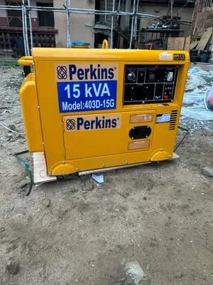 Original Perkins 15kva Soundproof Generator – Low Noise Performance