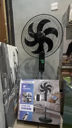 Sokany Electric Stand Fan With Remote Control 70w