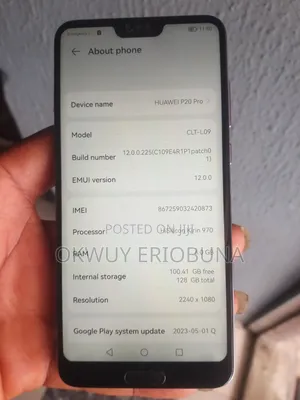Huawei P20 Pro 128 GB Blue