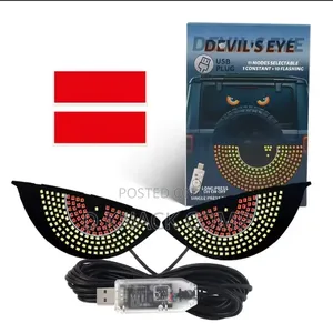 Auto Led Mood Eyes - Car Eye Decoration Light, Animated Signal Lights