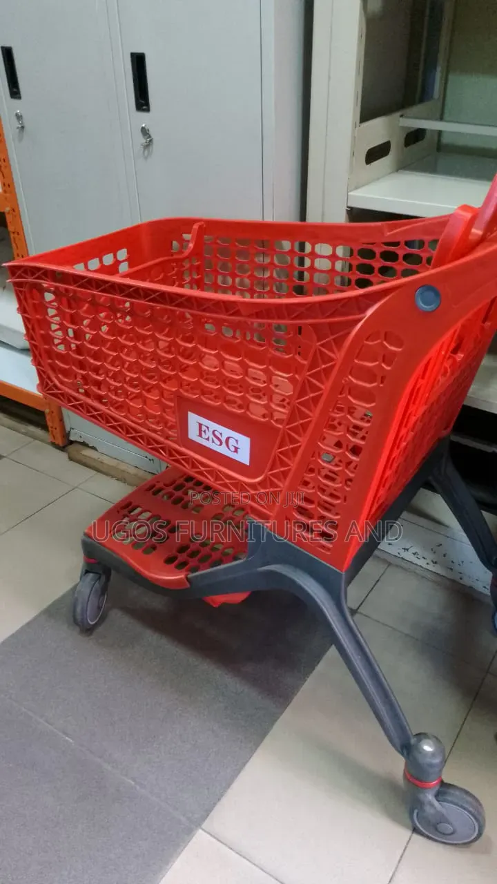 Plastic Trolley With Carrier