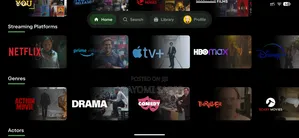 Netflix, Prime, Apple Tv, Hulu, Paramount Etc