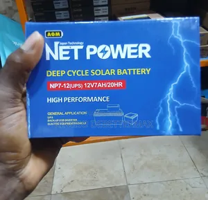 Net Power Battery 12v7ah