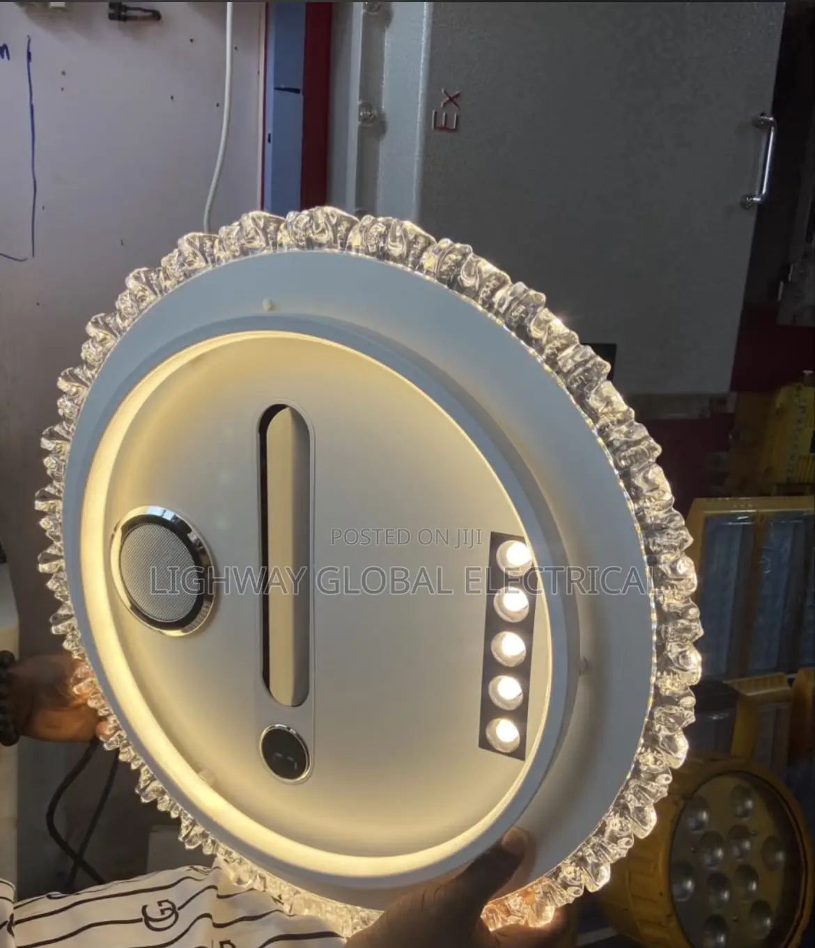Ceiling Flosh Light With Speaker and Mini Fan Ac
