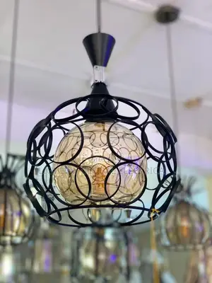 Single Dropping Wrought Iron Pendant Light