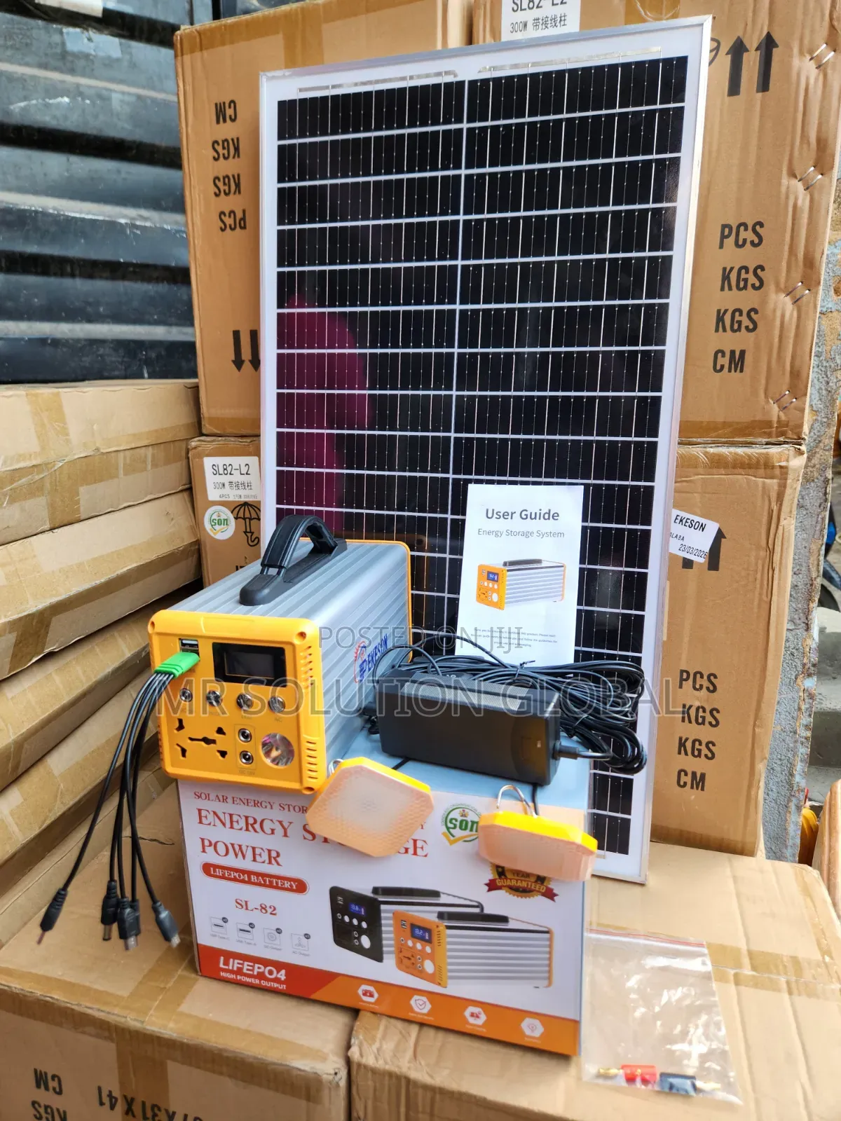 Wonderful 300w Solar Generator With Solar Panel