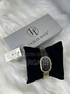 1pc Women’S Vintage Gold Watch