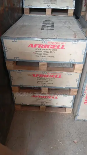 Africell 15kwh 51.2v Solar Lithium Ion Batteries