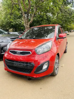 Kia Morning 2013 Maroon