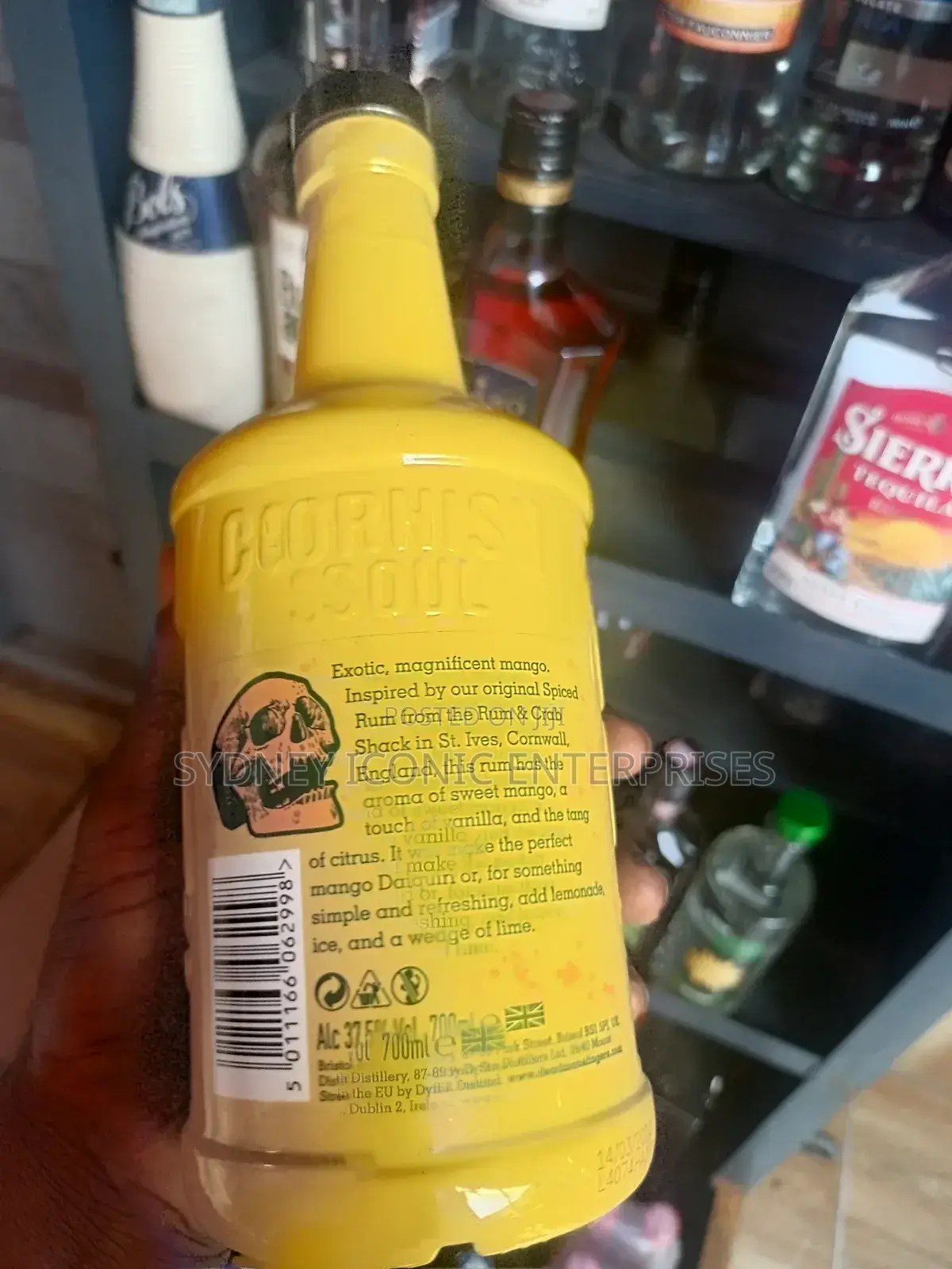 Dead Man's Finger Mango Rum Flavor