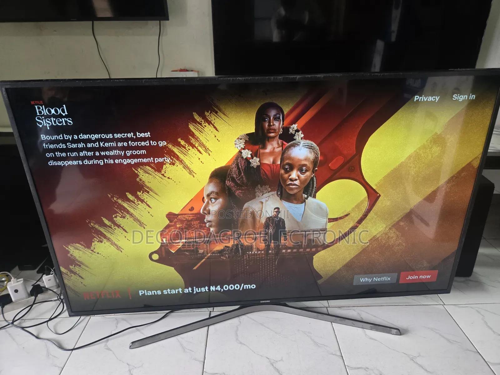Samsung 55" Uhd Smart Tv.