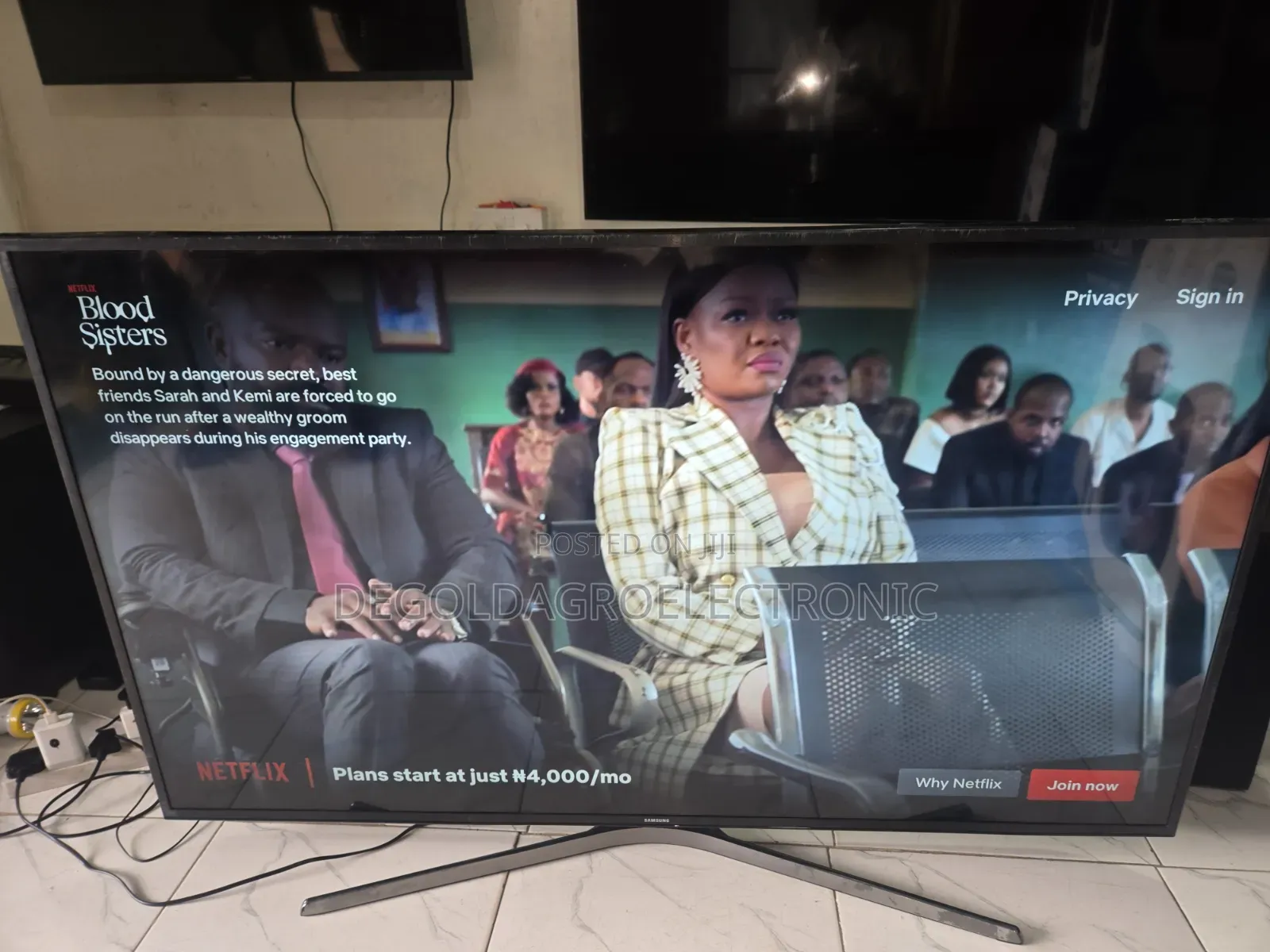 Samsung 55" Uhd Smart Tv.
