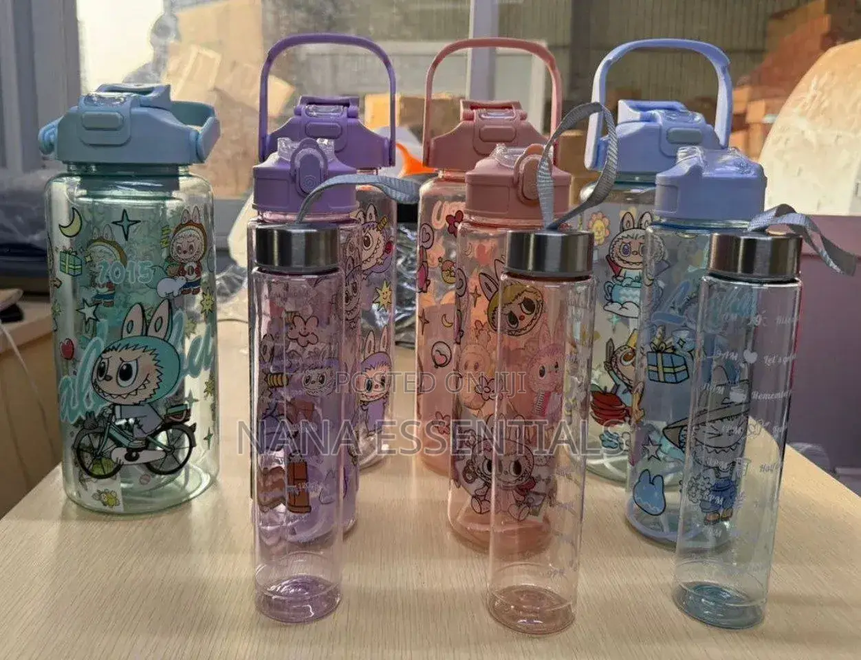3 In 1 Labubu Water Bottle