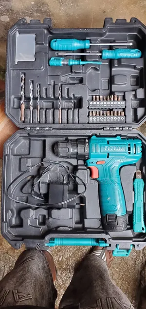 Total 12v Cordless Drill Tool Kit