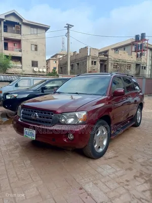 Toyota Highlander V6 FWD 2003 Red