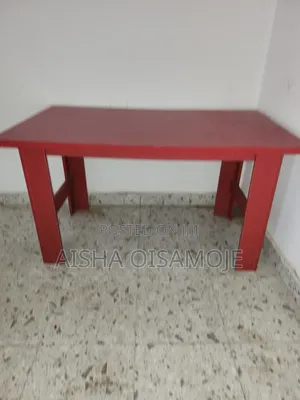 Red Dining Table