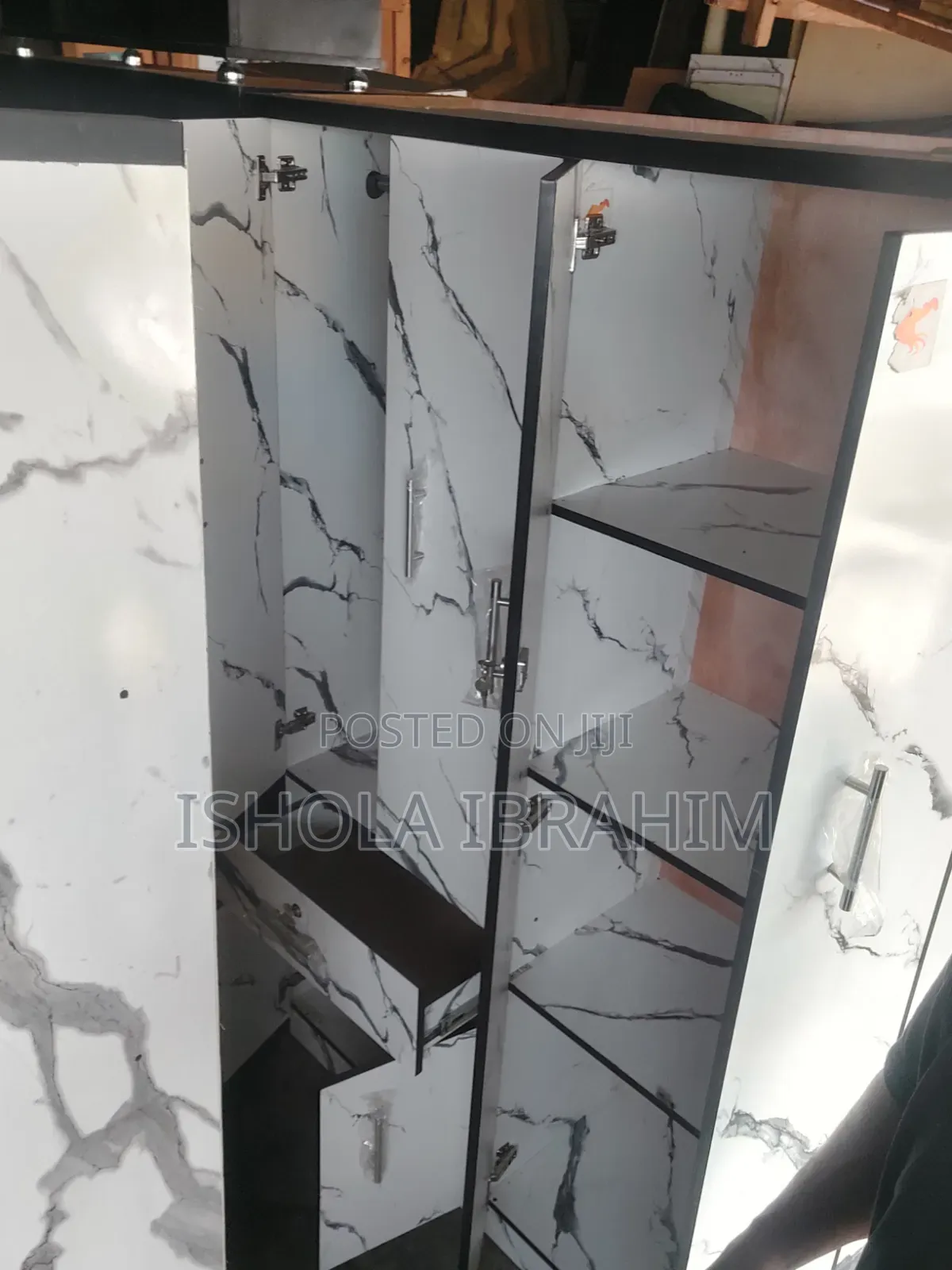 4ft by 6ft Marble Wardrobe Available