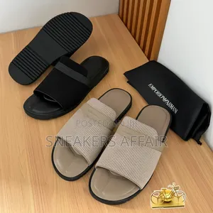 Emporia Armani Leather Slippers
