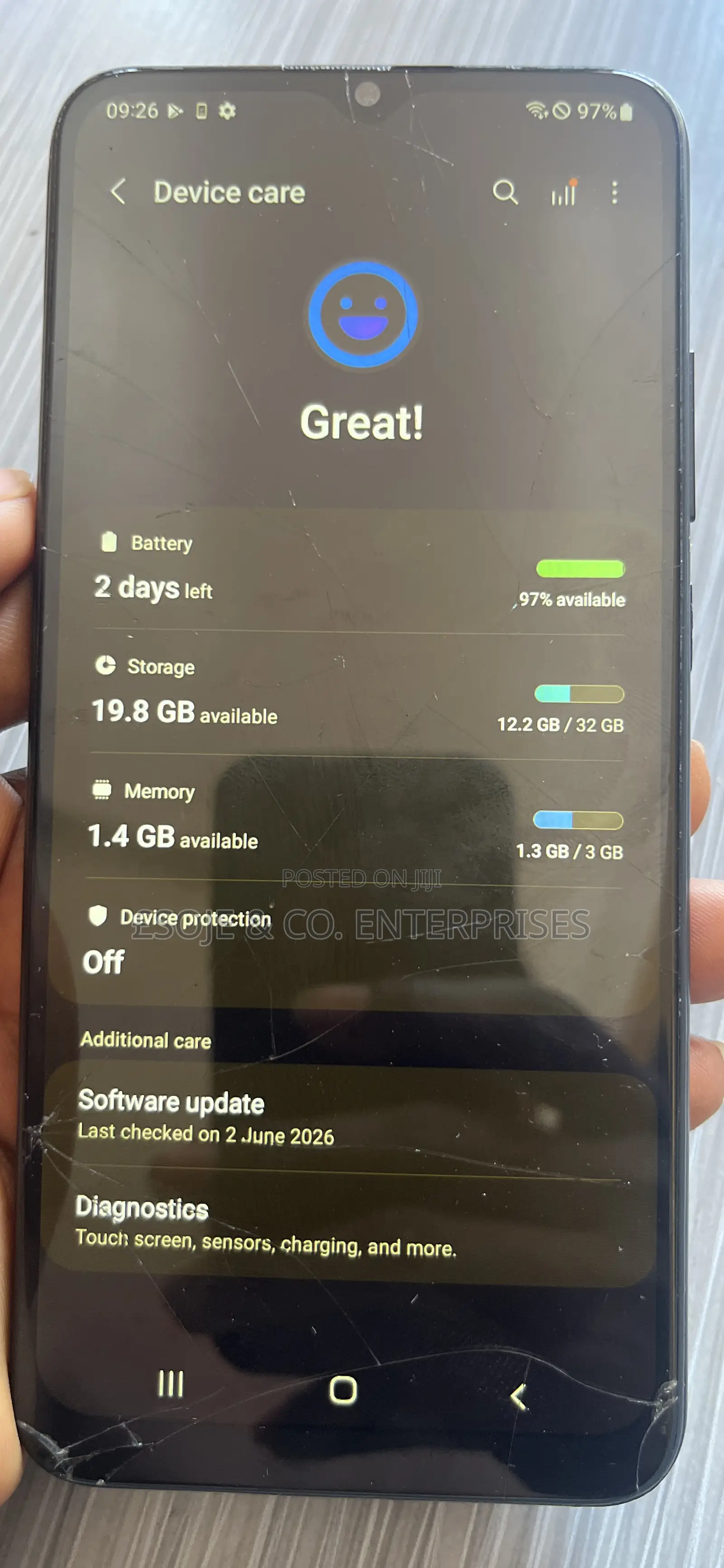 Samsung Galaxy A02S 32 GB Black