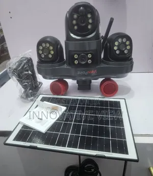 Security CCTV Triple Lens Camera