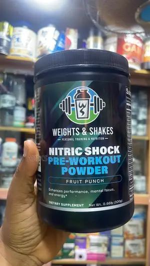 Weights Shakes Nitric Shock Pre-Workout
