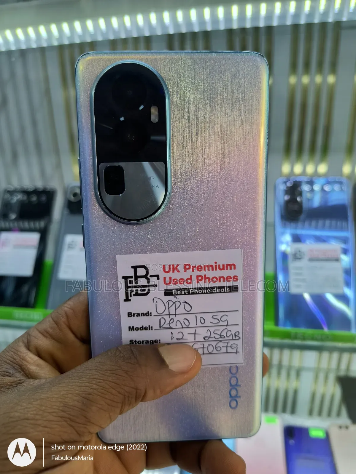 Oppo Reno10 256 GB Silver