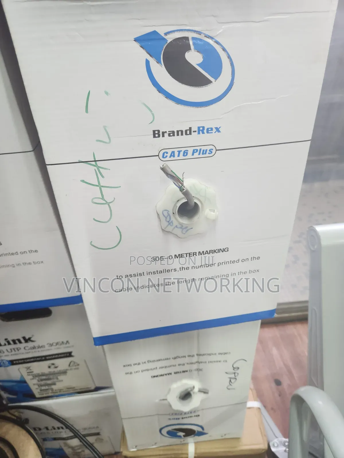 Brand-Rex Cat6 Copper Cable 305meter