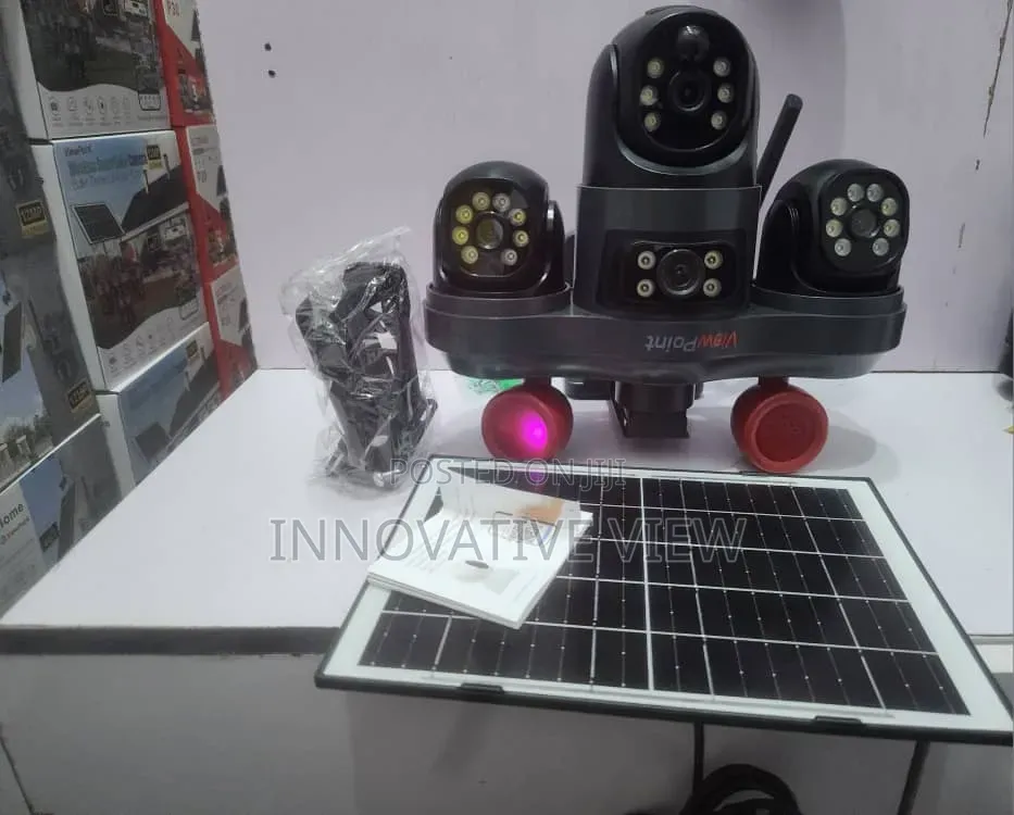 Security Camera 4g 3lens