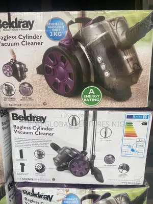 Beldray Bagless Cylinder Vacuum Cleaner. High Suction 700watts.