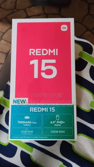 Xiaomi Redmi 15 128 GB Black