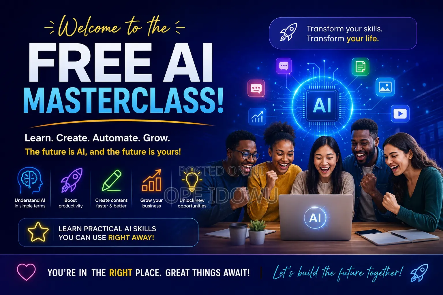Learn Chatgpt, Ai Tools Automation For Work And Business