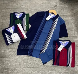 Lacoste Striped Tshirts/ Polo
