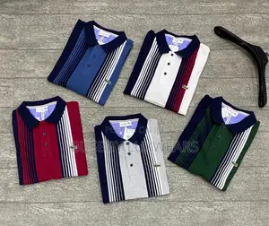 Lacoste Striped Tshirts/ Polo